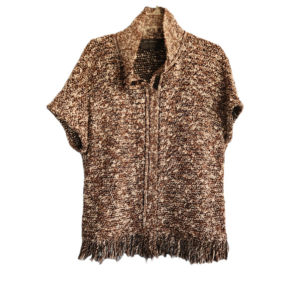 St. John Exclusively for Nordstrom High Neck Knit Blouse XL - Picture 3 of 7